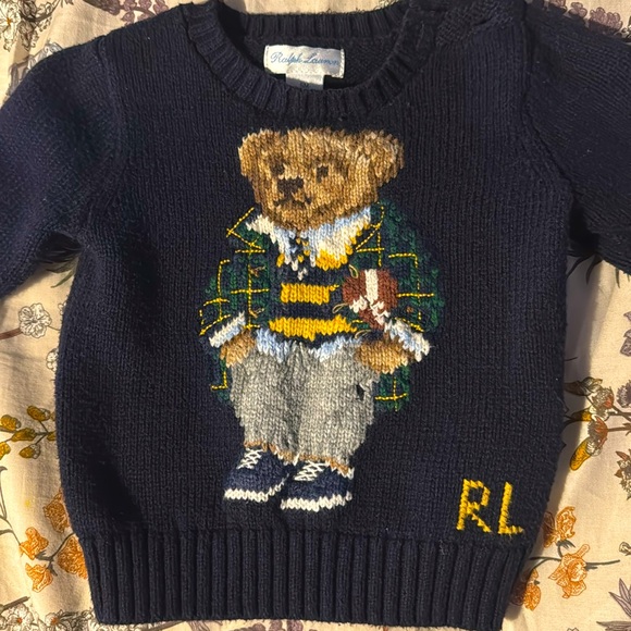 Ralph Lauren Other - Navy Ralph Lauren Sweater 6-9months excellent condition